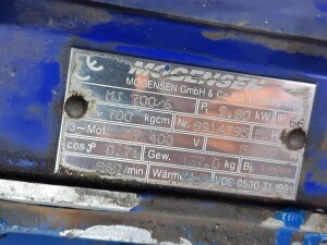 Vibrator, 2.8 kW, 140 kg, used, B17722