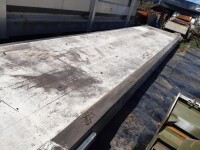 Conveyor belt, flat belt 8.1 x 1.56 m, used B17755