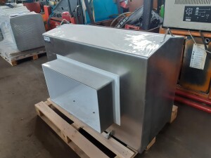 Metal detector, approx. 650 x 350 mm, used B17761