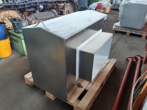 Metal detector, approx. 650 x 350 mm, used B17761