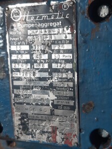 Kreiselpumpe 6.9 kW 15 m³/h gebraucht B17770