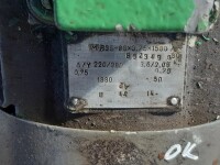 Gear pump 0.75 kW 0.63 m�/h used B17781