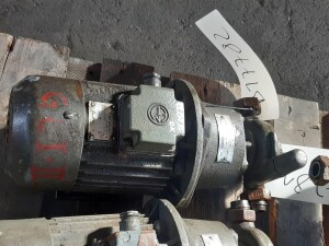Gear pump 0.75 kW 0.63 m�/h used B17782