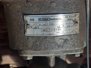 Gear pump 0.75 kW 0.63 m�/h used B17782