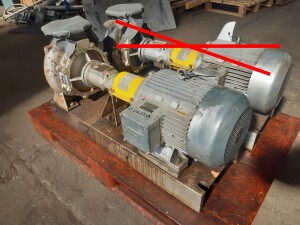 Used thermal oil pump, 7.5 kW, B17785