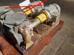 Used thermal oil pump, 7.5 kW, B17785