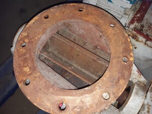 Blow-through sluice Ã 280 mm 0.74 kW used B17794