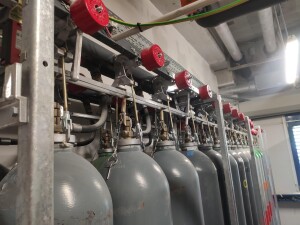 MINIMAX argon fire extinguishing system, used B17795