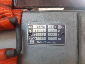 Used electric hardening furnace 1280 Â°C B17804