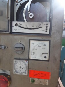 Used electric hardening furnace 1280 Â°C B17804