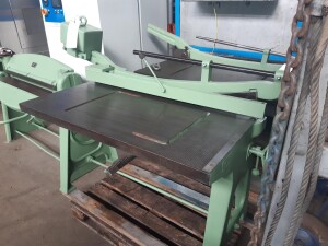 Hand lever shears 1000 mm, used B17812