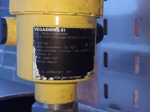 Stainless steel container approx. 230 l, used B17824