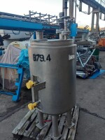 Stainless steel container approx. 230 l, used B17824