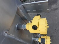 Stainless steel container approx. 230 l, used B17824