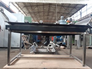 Cloth belt filter 1400 x 600 mm, used B17826