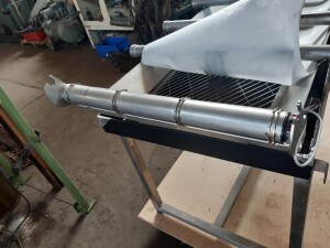 Cloth belt filter 1400 x 600 mm, used B17826