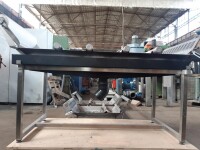 Cloth belt filter 1400 x 600 mm, used B17826