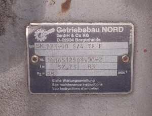 Rohrschnecke 1500 mm 1,1 kW gebraucht B17831
