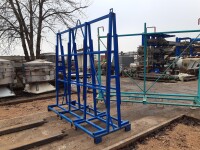 Transport rack for glass panes and sheets, 2.6 x 2.6 m, used B17853