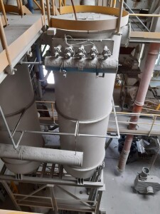Staubfilter Schlauchfilter 8  x 1,5 m  gebraucht B17880