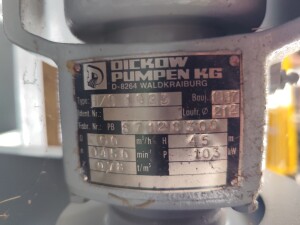 Gliedergehäusepumpe 15 kW 60m³ gebraucht  B17902