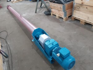 Used tubular auger, approx. 3.65 m, B17906