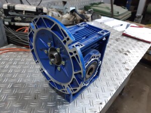 Used worm gear reducer, 7.5 to 3 kW, B17908