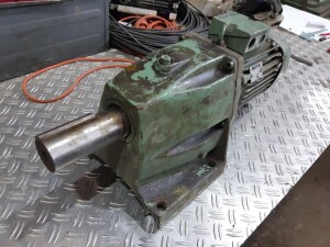 Used gear motor, 1.5 kW / 50 rpm, B17912
