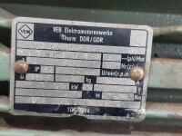 Used gear motor, 1.5 kW / 50 rpm, B17912
