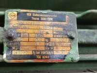 Gearmotor with brake, 1.1 kW / 31.5 rpm, used, B17916