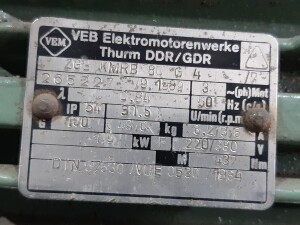 Getriebemotor 1.5 kW / 31,5 U/min gebraucht B17917