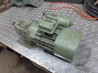 Gearmotor, 1-phase, 220 V, 0.37 kW / 63 rpm, used, B17919