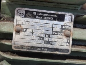 Getriebemotor 0,18 kW 31,5 U/min gebraucht B17926