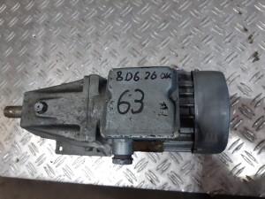 Used gearmotor, 0.25 kW, 63 rpm, B17929