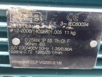 Getriebemotor 0,25 kW / 25 U/min gebraucht B17940