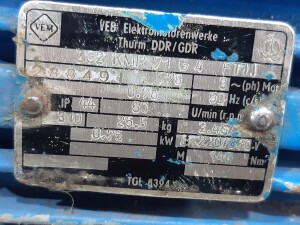 Getriebemotor 0,75 kW / 50 U/min gebraucht B17944