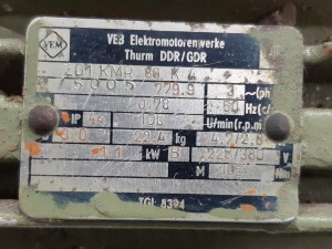Getriebemotor 1,1 kW / 100 U/min gebraucht B17946