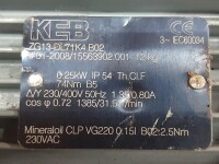 Getriebemotor 0,25 kW / 31,5 U/min gebraucht B17951