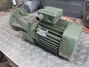 1.1 kW / 315 rpm gearmotor, used, B17954