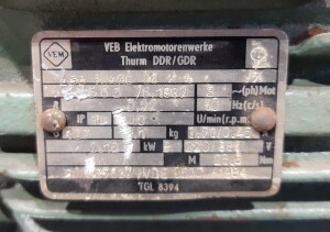 Getriebemotor 0,12 kW / 40 U/min gebraucht B17922