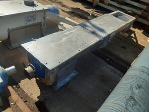 Trogschnecke Edelstahl 2 m Ø 300 mm gebraucht B17958