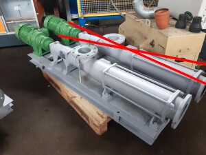 Used eccentric screw pump, approx. 7.5 kW, B18002