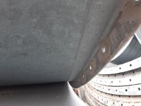 Used 190 m³ bolted bulk material silo B18010