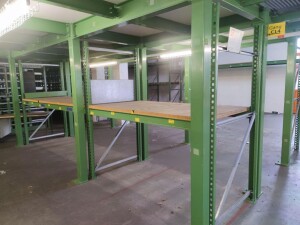 Palettenregal Steher 85 x 230 cm gebraucht B18009-2