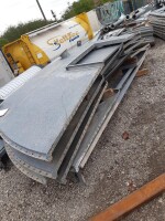 Used 150 m³ bolted bulk material silo B18016