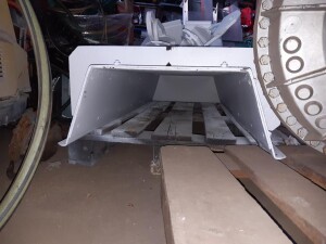 Vibrorinne Rüttelrinne 1,4 x 0,5 m gebraucht B18021