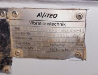 Vibrorinne Rüttelrinne 1,4 x 0,5 m gebraucht B18021