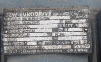 Getriebemotor mit Bremse 18,5 kW 126 U/min gebraucht B18029