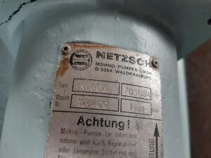 Used eccentric screw pump, 3.6 kW, 78–390 l/min, B18062