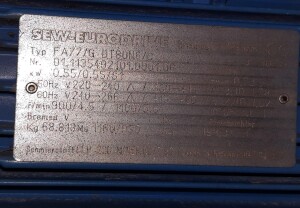 Used Sand Washer, 0.5 m³, B18071